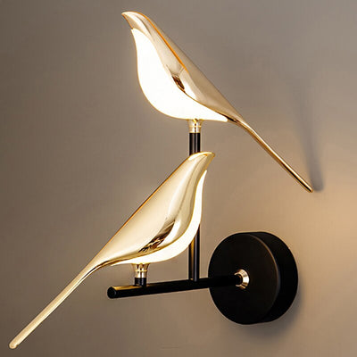 Moderne Nordische Wandvogel Lampe