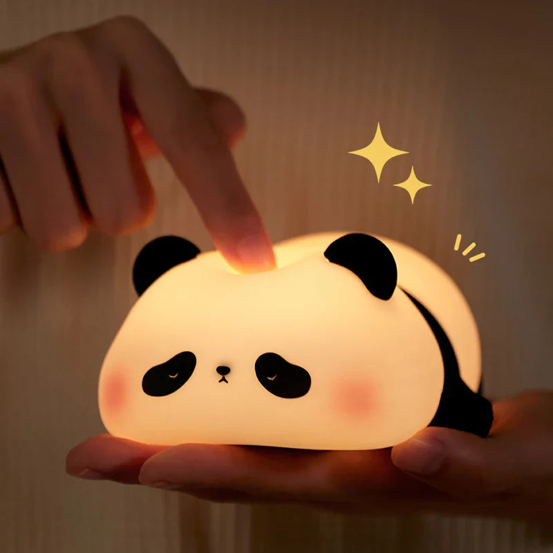 Silicone Panda LED Nachtlicht