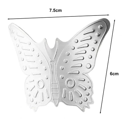 Schmetterlings Edelstahl Verstellbarer Messerschild Fingerprotektor