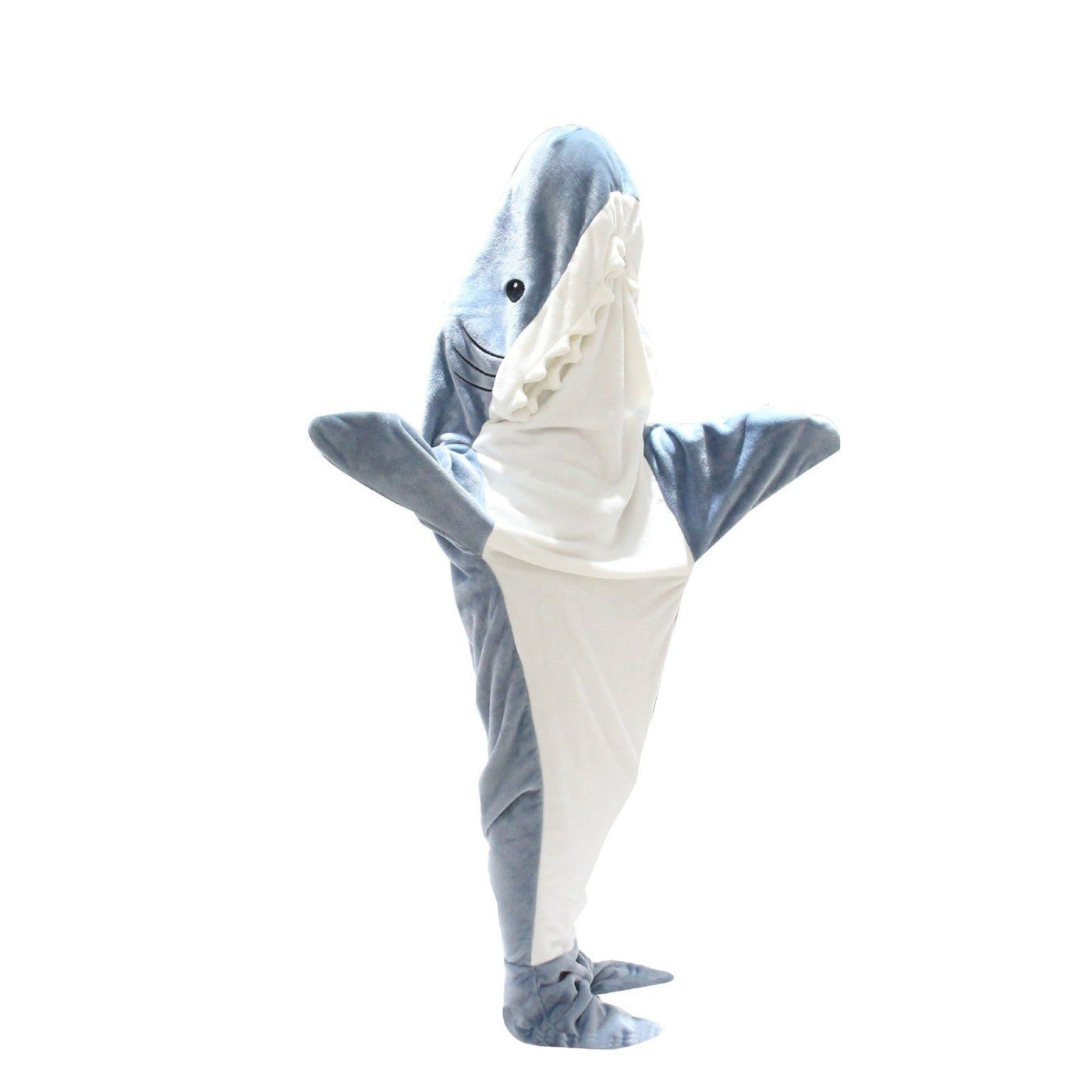 SharkieWrap - Tragbare Hai-Decke Hoodie