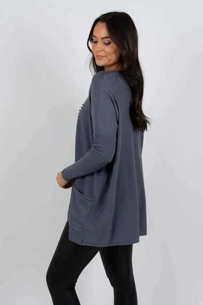 Zavando | Herbstlicher Komfort Total Smitten Pullover