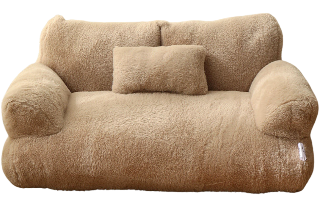 SnugNest | Weiches Fleece-Tiersofa