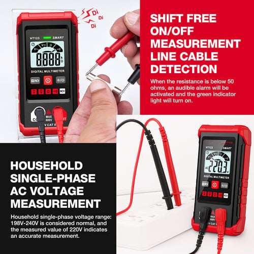 Vollautomatisches universelles intelligentes digitales Display-Amperemeter