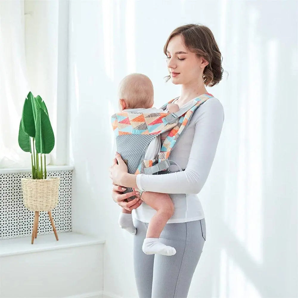 Yadala Babytrage, 4-in-1 Leaf Babytrage, Vorder- und Rückensling mit verstellbarem Halter