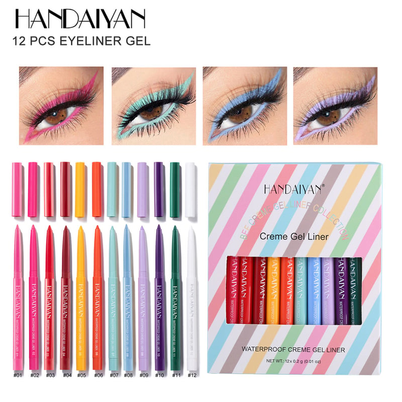 Handyliner Luxuriöse Handayan 20-teilige Farb-Eyeliner-Kollektion