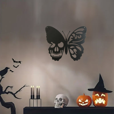 Wickedwallz™ Halloween Schmetterling Eisen Kunst Wanddekoration