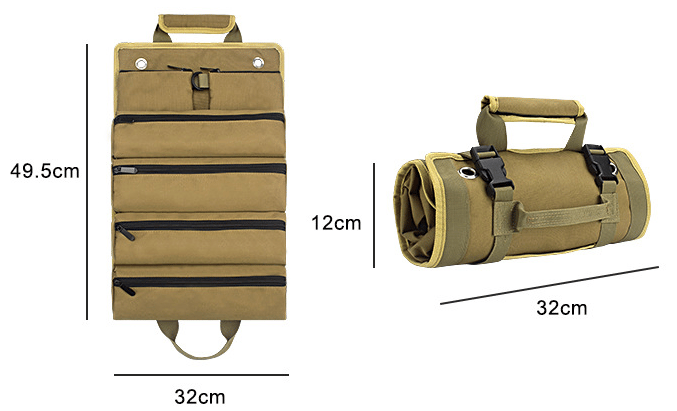 Werkzeugrolle Taschenorganisatoren