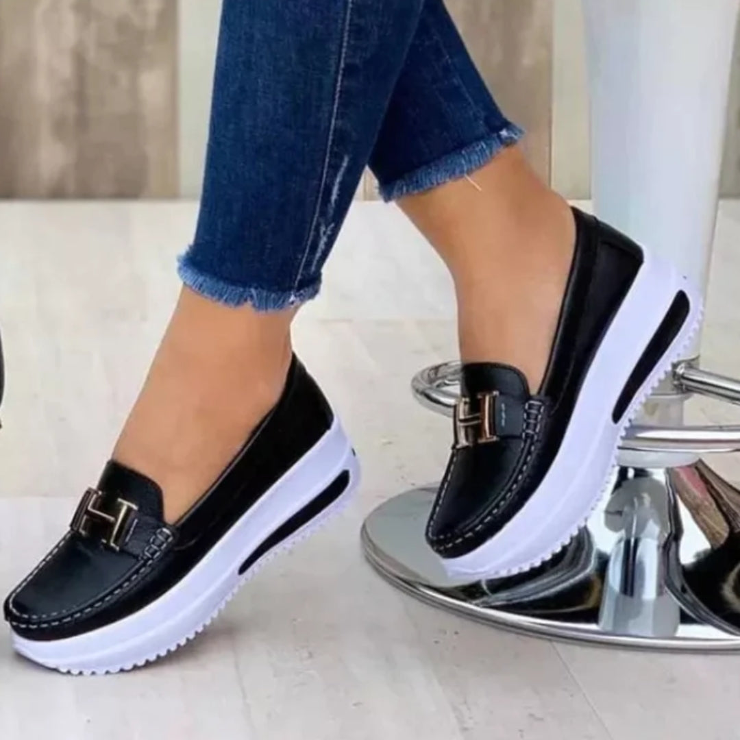 Zavando | Damen Elegante Rutschfeste Schuhe | Casual