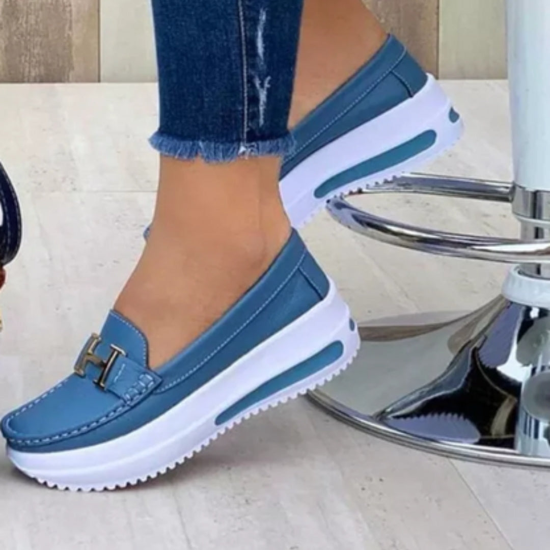 Zavando | Damen Elegante Rutschfeste Schuhe | Casual