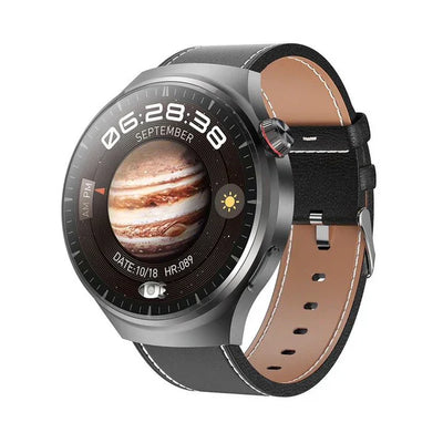 Watch 4 PRO Rundes Smartwatch: Bluetooth-Anrufe, wasserdicht und intelligenter Sprachassistent für Ihr aktives Leben!