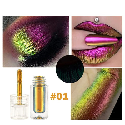 (1+1 KOSTENLOS) Flüssiger Glitzer Lidschatten & Lippenstifte