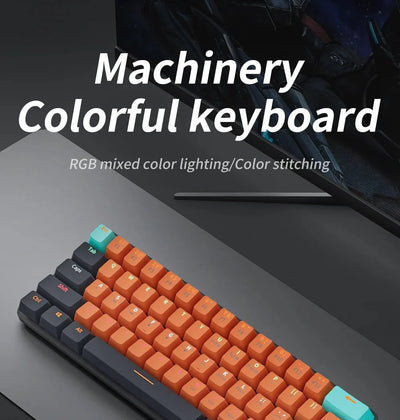 MUCAI MKA610 USB Mini Mech Tastatur - Ultimatives Gaming-Erlebnis