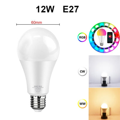 WiFi Smart Lichtbirne RGB LED Lampe