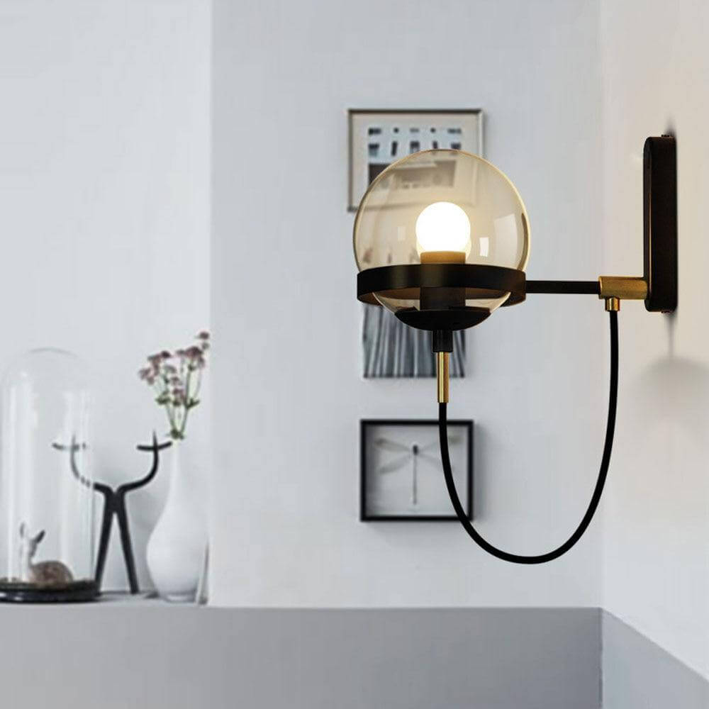 Moderne Innen Erden Wandlampe