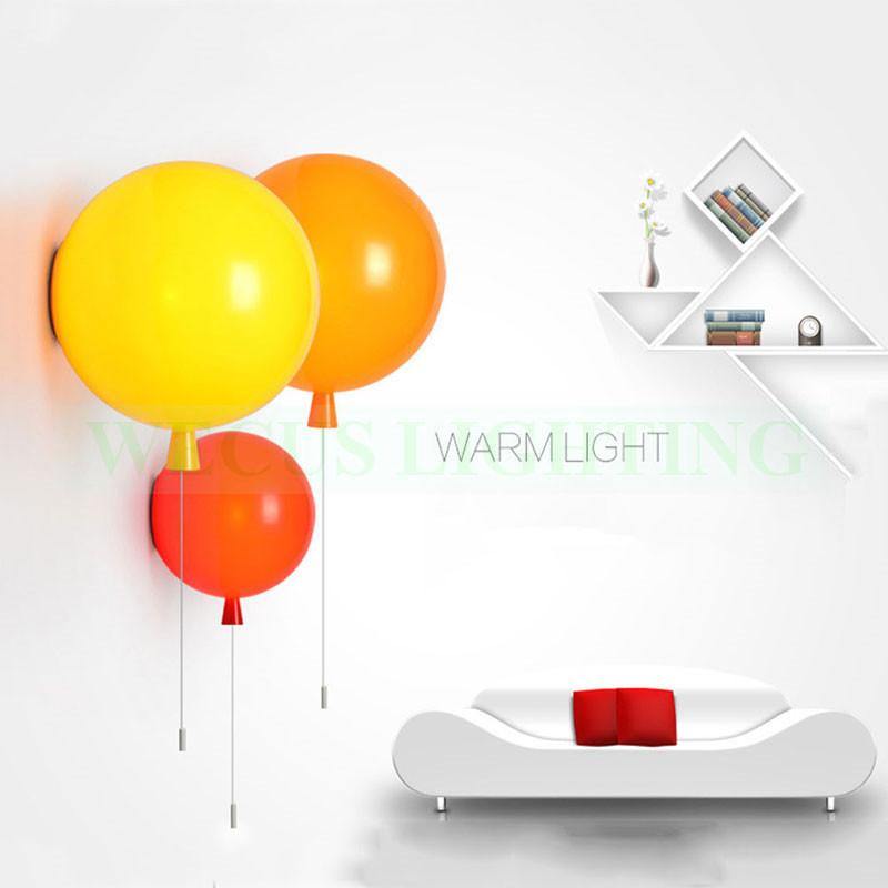 Moderne kreative Ballon Wandlampen