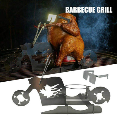 Motorrad Hähnchen Grill Ständer Regal