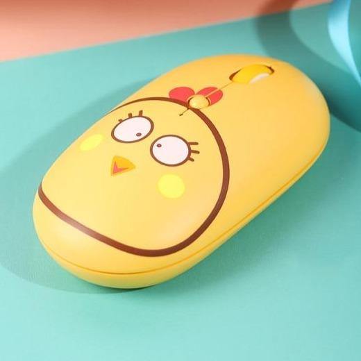 Wiederaufladbare universelle USB-C Cartoon-Wireless-Maus