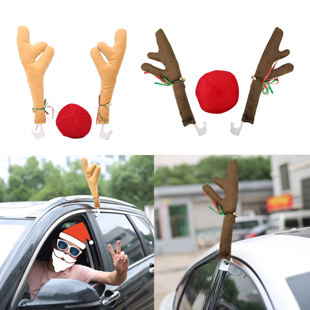 Weihnachtsreindeer Geweih Auto Dekor