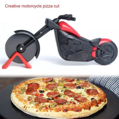 Motorrad-förmiger Pizzaschneider