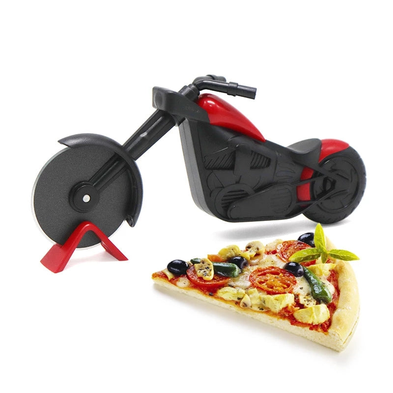 Motorrad-förmiger Pizzaschneider