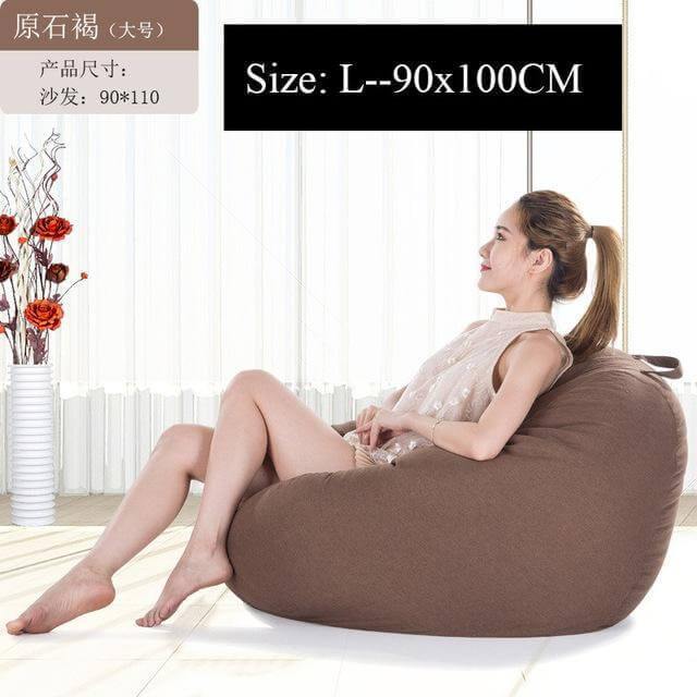 Moderner Look Loft Stil Pouf Ein Sitz Sitzsack