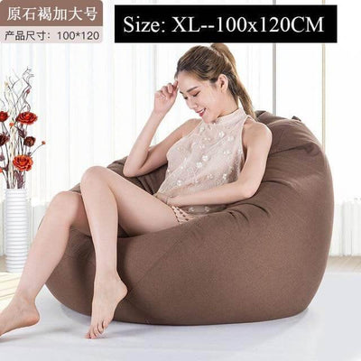 Moderner Look Loft Stil Pouf Ein Sitz Sitzsack