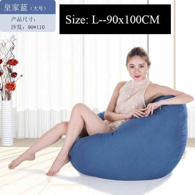 Moderner Look Loft Stil Pouf Ein Sitz Sitzsack