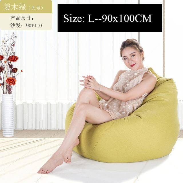 Moderner Look Loft Stil Pouf Ein Sitz Sitzsack