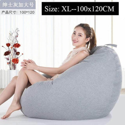 Moderner Look Loft Stil Pouf Ein Sitz Sitzsack