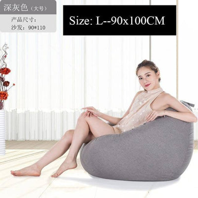 Moderner Look Loft Stil Pouf Ein Sitz Sitzsack