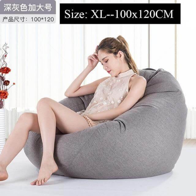 Moderner Look Loft Stil Pouf Ein Sitz Sitzsack