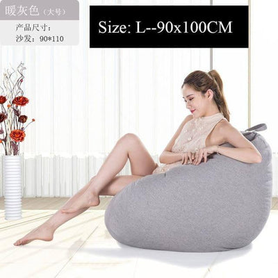 Moderner Look Loft Stil Pouf Ein Sitz Sitzsack