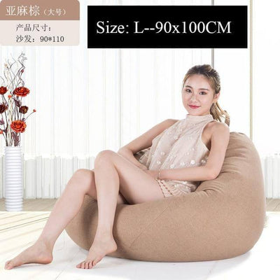 Moderner Look Loft Stil Pouf Ein Sitz Sitzsack