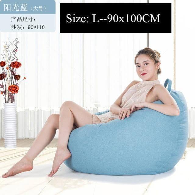 Moderner Look Loft Stil Pouf Ein Sitz Sitzsack