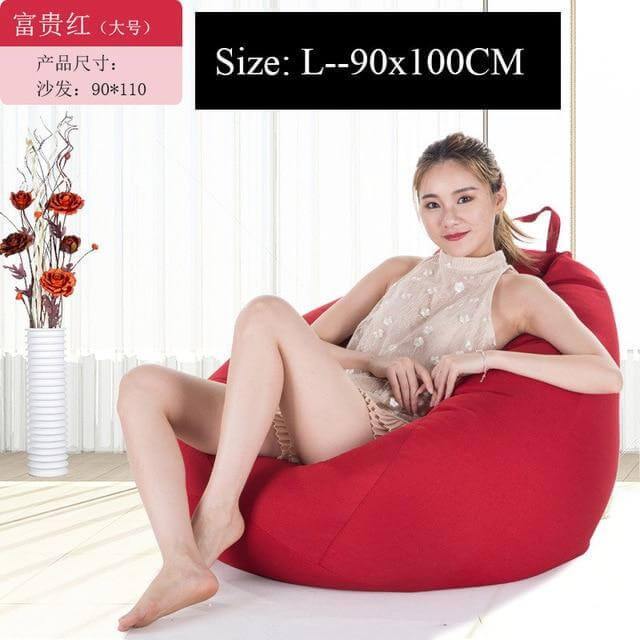 Moderner Look Loft Stil Pouf Ein Sitz Sitzsack