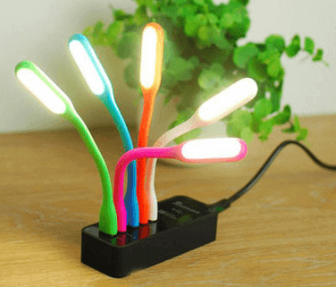 10 Stück Flexible USB LED Licht