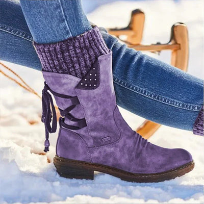 SHIMAKI - HOCHWERTIGE HALBHOHE WINTERSTIEFEL FÜR FRAUEN