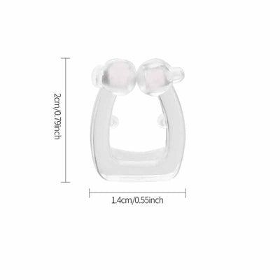 SnoreStop Silikon-Nasenclip: Magnetisches Mini-Gerät