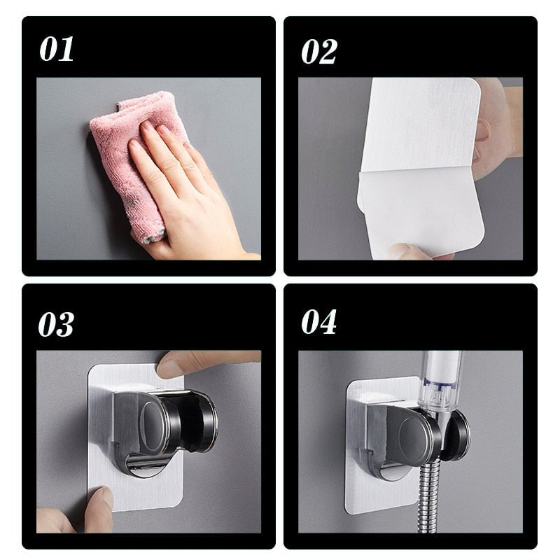 Self-Adhesive Shower Head Holder