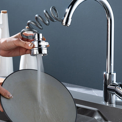 Multi-function faucet, free stretching, different water dispensing modes, and filtration.