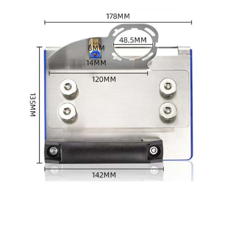 Winkelschleifer-Ständer für Fliesen 45°Fase schneiden