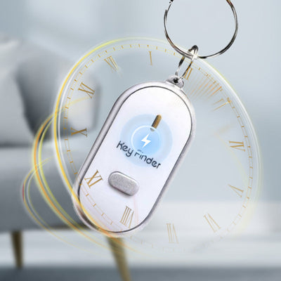 Whistling Activated Sensor Key Finder Keychain