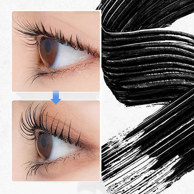 3D Mascara mit Metallbürste für schwungvolle Wimpern - Wasserfest & langanhaltend