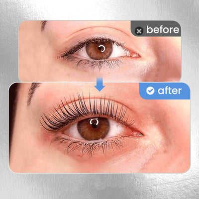 3D Mascara mit Metallbürste für schwungvolle Wimpern - Wasserfest & langanhaltend