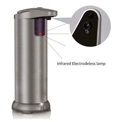 Automatic Stainless Steel Soap Dispenser -- Touchless With Adjustable Volume