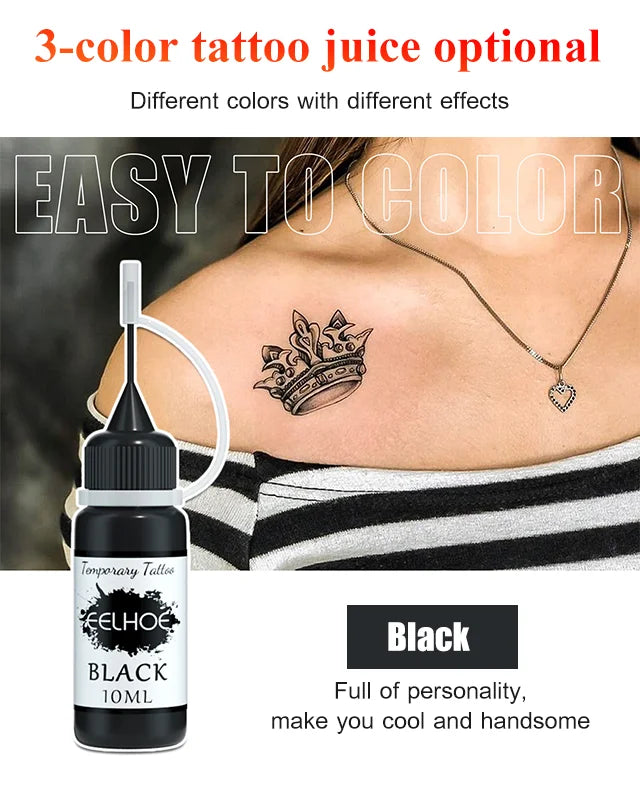 Wasserdichtes Juice Tattoo Set（neu）