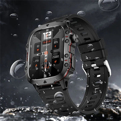 Robuste Outdoor-Smartwatch - 100+ Sportmodi