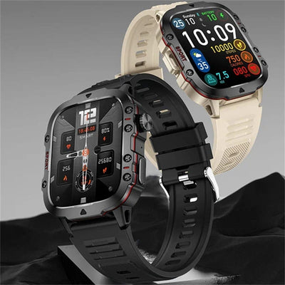 Robuste Outdoor-Smartwatch - 100+ Sportmodi