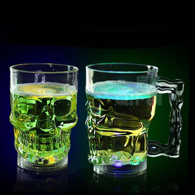 Vivid Skull Glass - LED Glasbecher