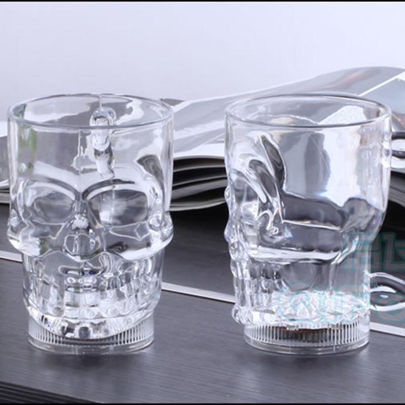 Vivid Skull Glass - LED Glasbecher